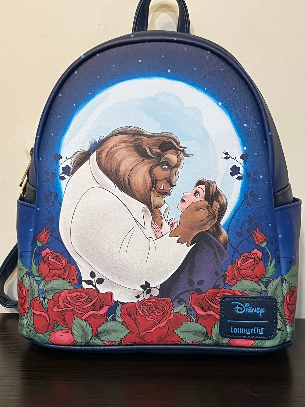 Loungefly Disney Beauty And The Beast Moonlight Gaze Mini Backpack